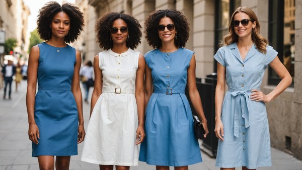 Quels types de robes en coton sont idéales pour des journées de travail en été?