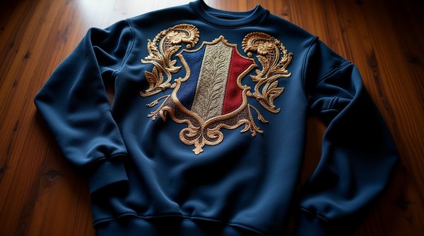 Sweat personnalisé brodé made in france : combinez style et qualité artisanale